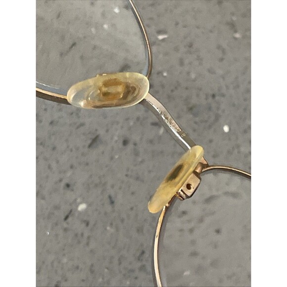 Elle Eyeglasses Frames ONLY Metal Full Rim Oval 50-18 silver main image 12